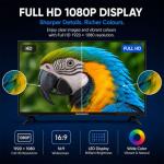 55" Full HD Smart Android LED TV with WiFi & USB Media Playback