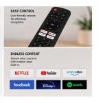 55 Inch Frameless Android Smart TV HD Netflix YouTube Prime Video