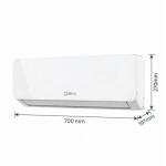 9000btu Calibre Non-Inverter Condensor Air Con Incl Piping Kit