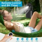 2-IN-1 Portable Fan with 10L Misting/Cooling Humidification System & RGB