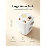 H2O Humidifiers Portable Wireless Cool Mist Humidifier White