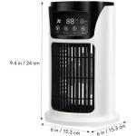 USB desktop fan mini air conditioner spray humidification fan cooler