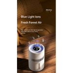 USB Rechargeable Humidifier Blue Light Negative Ion Purification Filter