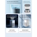 Smart Low noise Air Purifiers Cleaner Air,Removes Mold,Viruses,Allergens