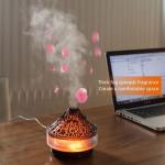 Creative Volcano Humidifier Jellyfish Mist Diffuser Remote Control Light