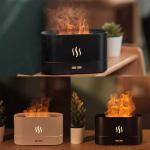 Ultrasonic Atomized Fragrance Humidifying Aroma Diffuser - Flame Imitate