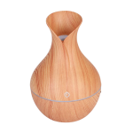 Ultrasonic Mini Wood Grain Aroma Humidifier With LED Color Change -AS-2
