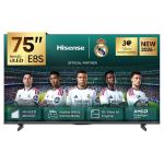 Hisense 75" E8S 144Hz 4K MiniLED Smart TV with FreeSync Premium