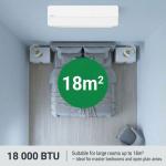 Split Wall Airconditioner (18000btu Sirair Sigma Inverter)