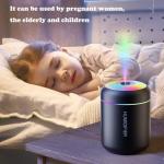 180ML Mini Air Humidifier, USB Electric Aromatherapy Diffuser
