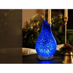 TLXT 120ml 3D Glass Ultrasonic Aroma Diffuser and Air Humidifier