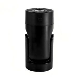 220ML Portable Humidifier with Adjustable Mist Direction Quiet Operation - Black