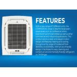 Alaska 36000 Btu Single Phase Cassette Air Con