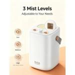 H2O Humidifiers Portable Wireless Cool Mist Humidifier White
