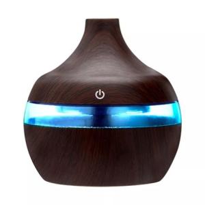 Mini Ultrasonic Atomized Fragrance Humidifying Aroma Diffuser - Dark Wood