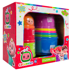 Cocomelon 9 Stacking Cups