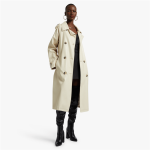 Luella Pleather Trench Coat (f)