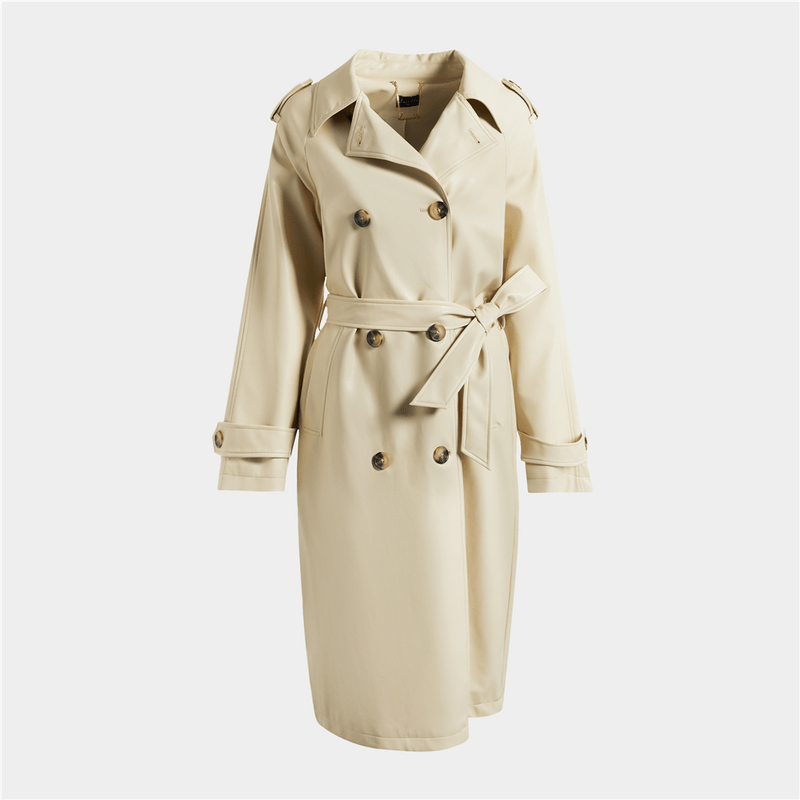 Luella Pleather Trench Coat (f)