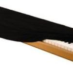 On Stage KDA7061B 61 / 76 Key Keyboard Dust Cover - Black