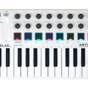 Arturia MiniLab MkII - Midi Controller - White