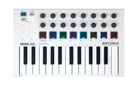 Arturia MiniLab MkII - Midi Controller - White