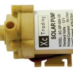 Solar 12 Volt Water Pump - 6.5L/min - Max height of 2.5metres