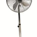 Eurolux - Standing Fan - Satin Chrome