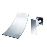 Single Handle Wall Mounted Waterfall Bathroom Faucet
