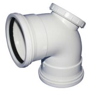 Agrinet Southpro 87.5 Degree Sv I.E SABS Waste Bend - 110mm