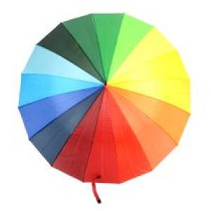 Alice Umbrellas Rainbow 16 panels