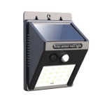 Lifestyle Waterproof Outdoor Motion Sensor Solar Wall Light