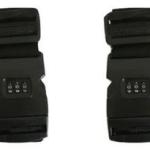 Luggage Straps.Bundle of 2 - Black
