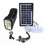 GDlite - Complete portable solar charged light kit system - GD 8017A