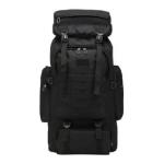 80L Large Capacity Tactical Travel Backpack - Black