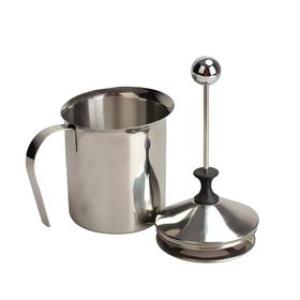 400ML Manual Stirrer Stainless Steel Double Mesh Milk Frother