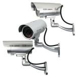 Camera Security Surveillance Dummy IR LED Camera - 3 Pack