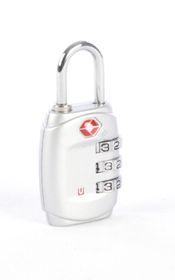 Cellini 3 Dial TSA Lock - Silver