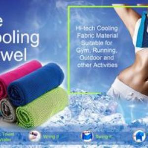 Marco Ice Cooling Towel - Pink