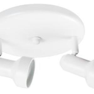 Bright Star Lighting - Double Spotlight On Round Base