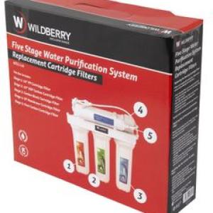 Wildberry - 5 Stage Water Purification System (Replacement Filter Set)