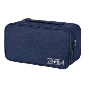 UnisexToiletries Underwear Organiser Multipurpose Bag For Travel - Grey