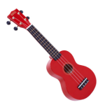 Mahalo Soprano Ukulele Red