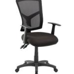 Cobalt Matrix High Back Ergonomic Commercial Office Chair - Black