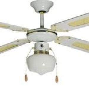 Ideal - 4-Blade Ceiling Fan 105cm - White