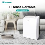 Hisense 12000Btu Portable Air Conditioner with Heating Function - White