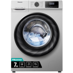 Hisense 7Kg Front Loader Washing Machine with Inverter - Silver
