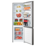 Hisense 264L Bottom Freezer Fridge - Titanium Inox