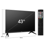 Hisense 43" A4H Full HD Smart TV with Digital Tuner & Dolby Digital