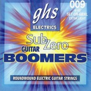 GHS Sub-Zero Boomers - Extra Light Guitar Strings