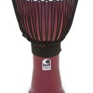 Toca 9" Freestyle II Rope Tuned Djembe - Red